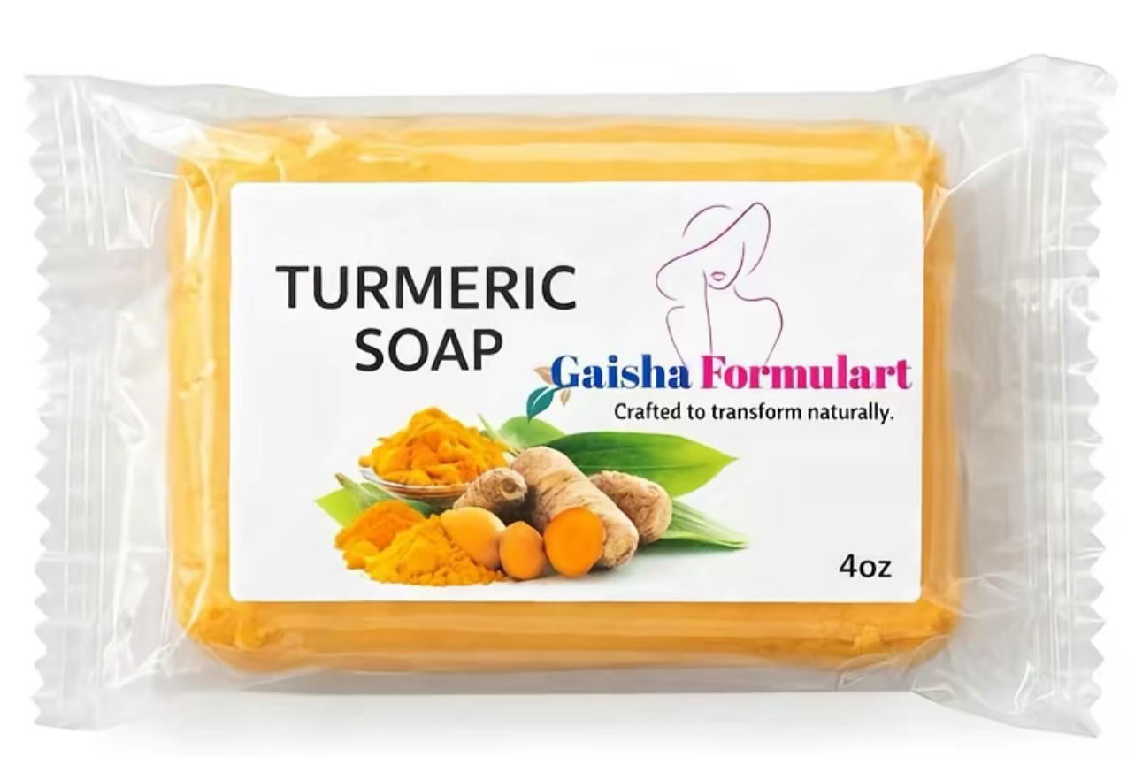 Turmeric soap for even skin tone
