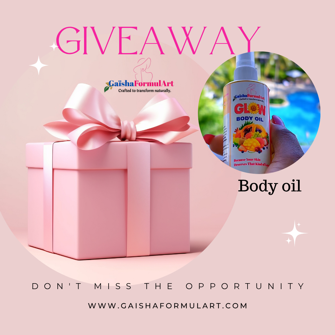 Grab your FREE PRODUCT NOW (4 oz body oil GRATIS)